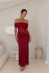 Emery Maxi Dress Plum