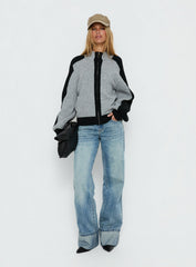 Asrar Jumper Grey / Black