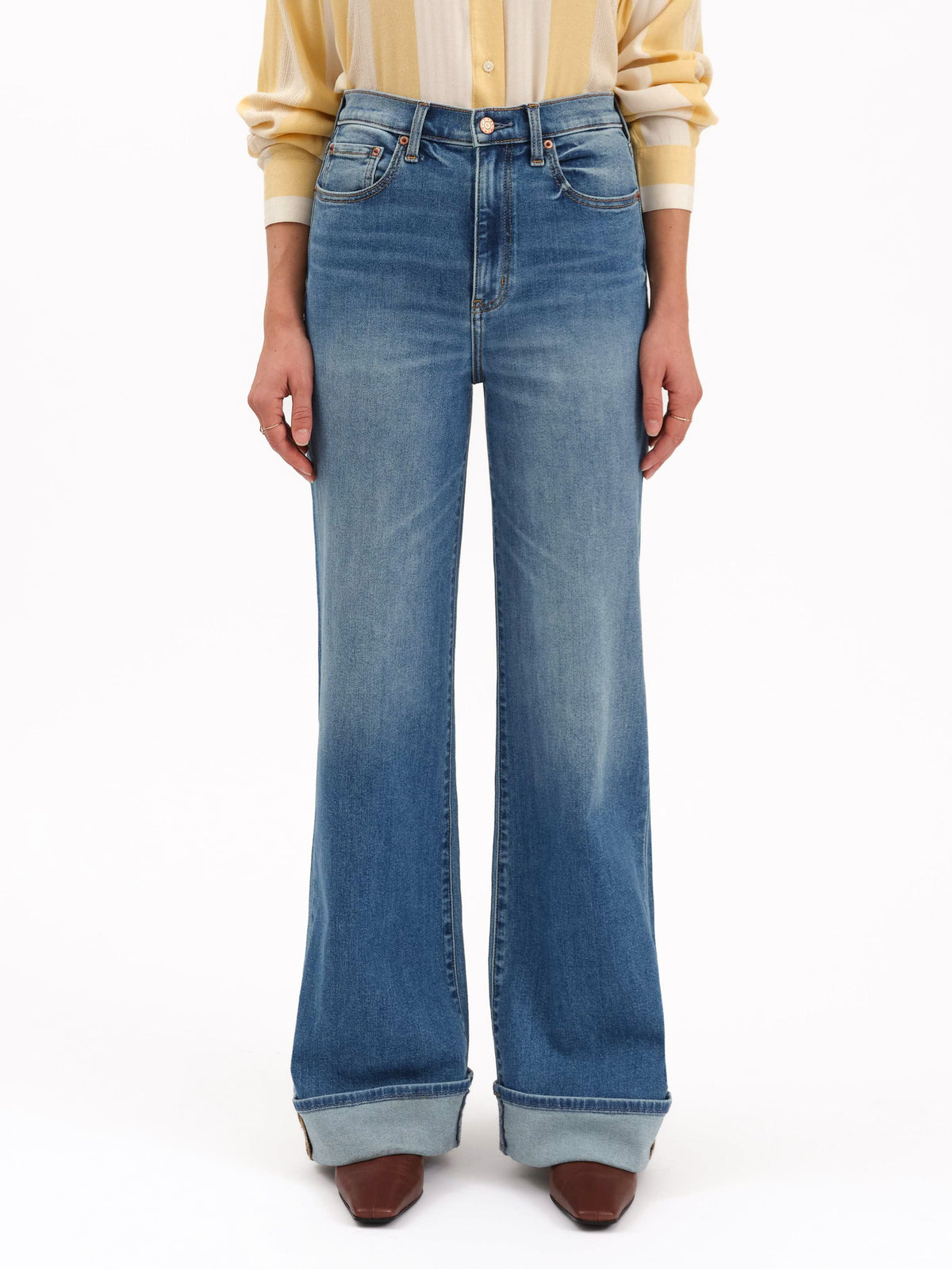 Far Out Wide Leg Jean - Big Break